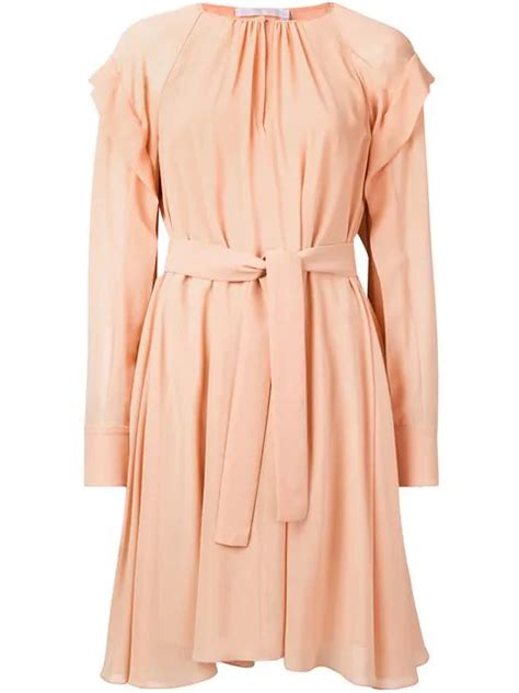 chloe orange dress|chloe dresses.